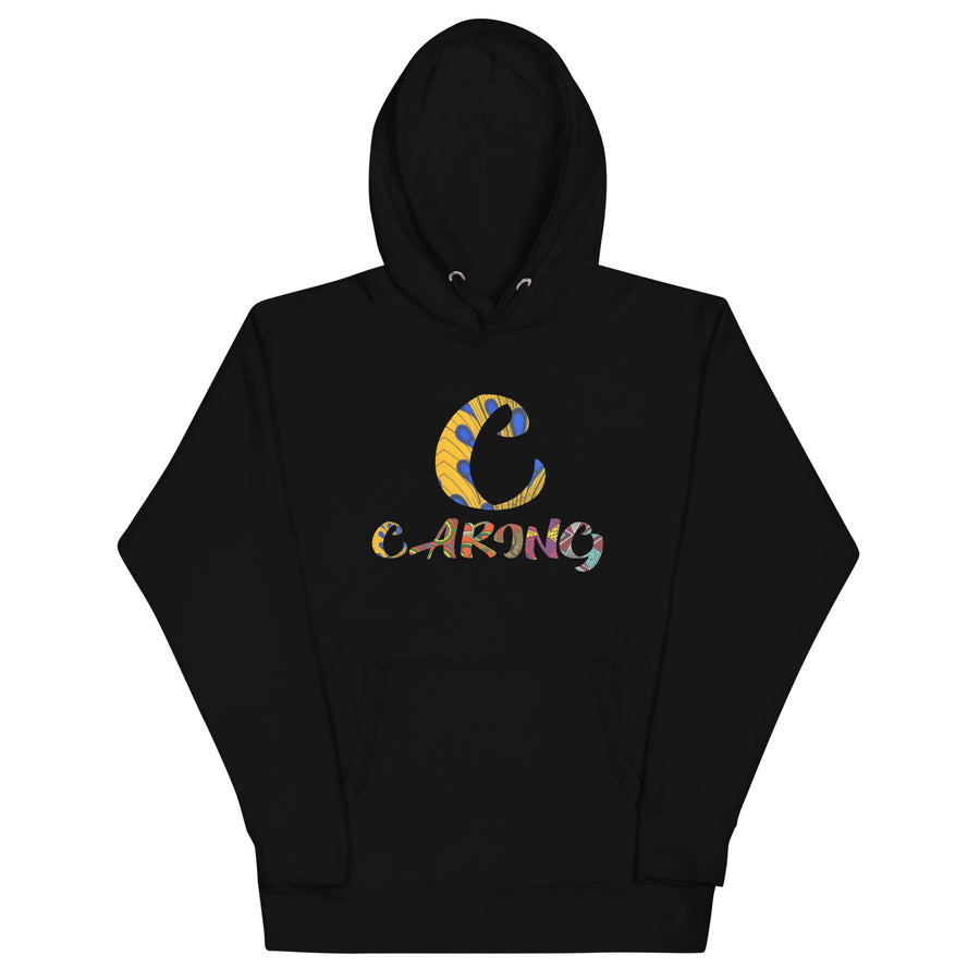 'C' for 'Caring' Unisex Afri-Fusion Hoodie