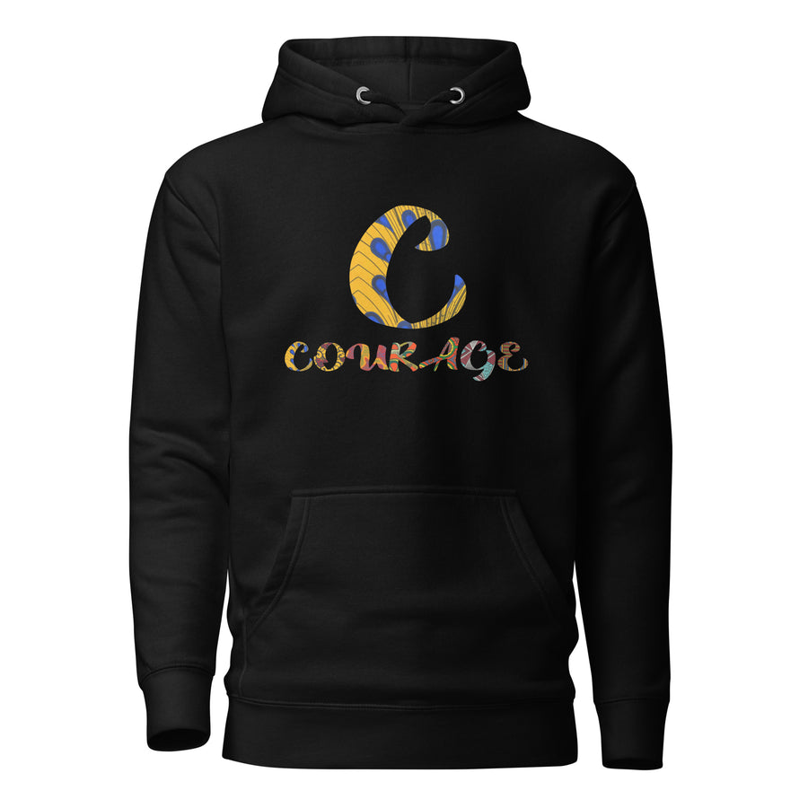 C For Courage Unisex  Afri-Fusion Hoodie