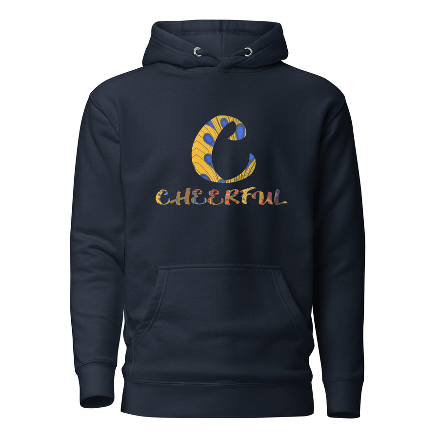 'C' for 'Cheerful' Unisex Afri-Fusion Hoodie