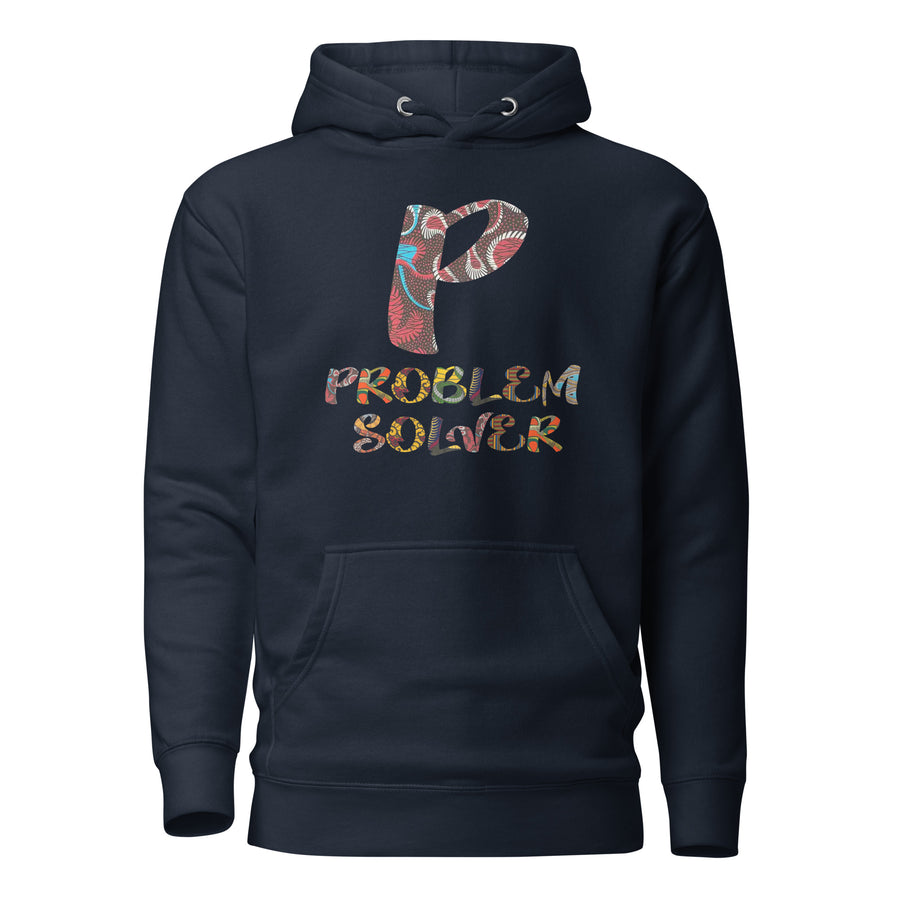 P For Problem Solver Unisex Afri-Fusion Hoodie