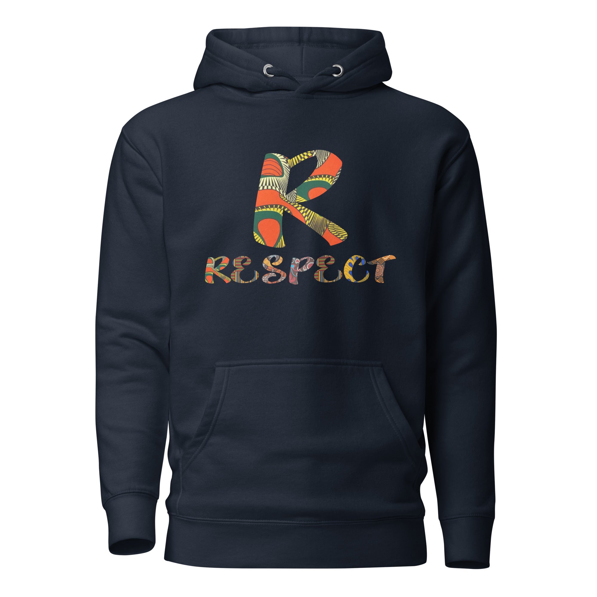 'R' for 'Respect" Unisex Afri-Fusion Hoodie
