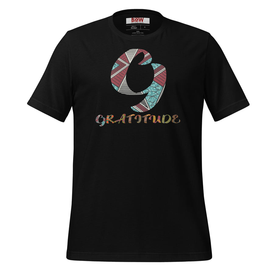 G For Gratitude Unisex Afri-Fusion T-Shirt