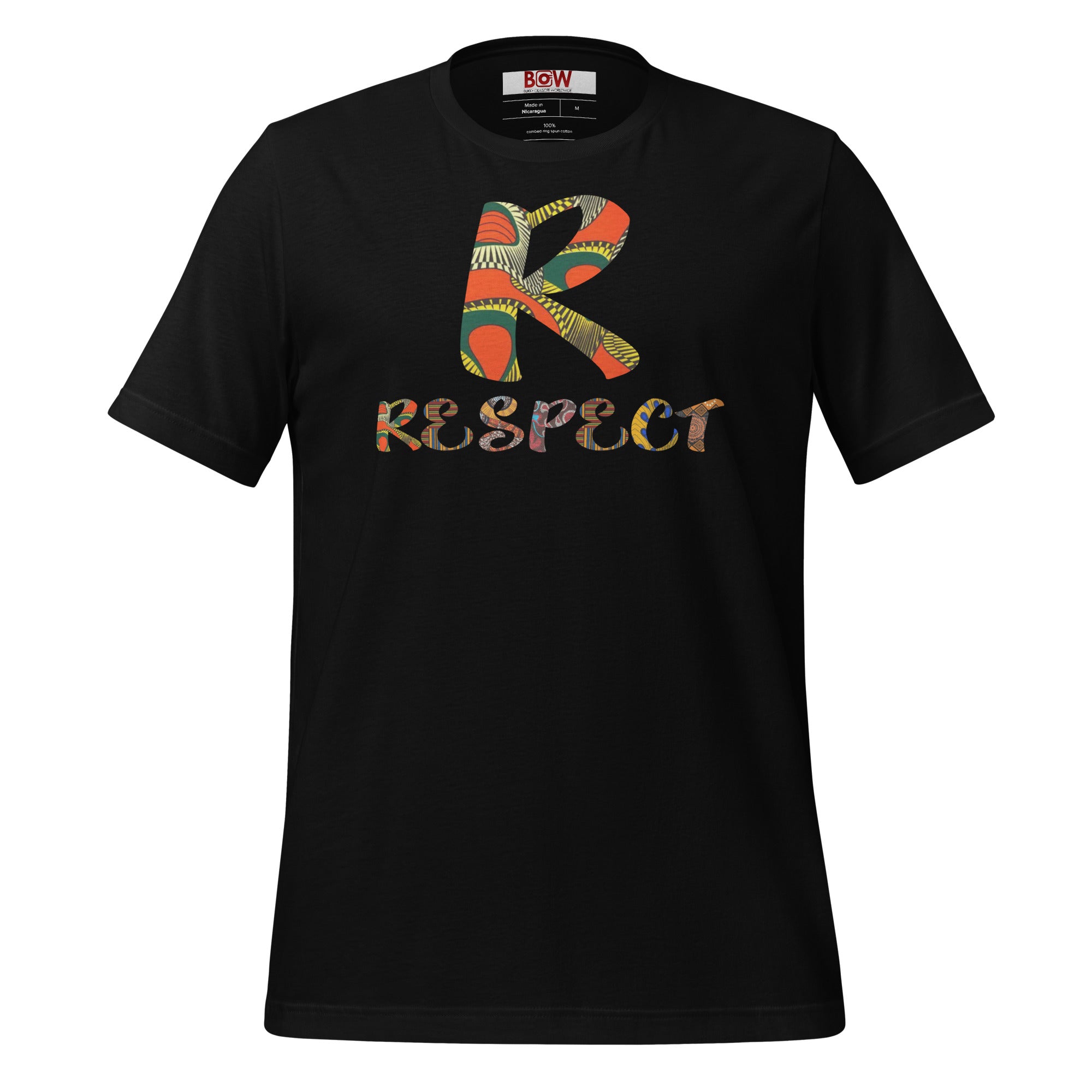 R For Respect Unisex Afri-Fusion T-Shirt