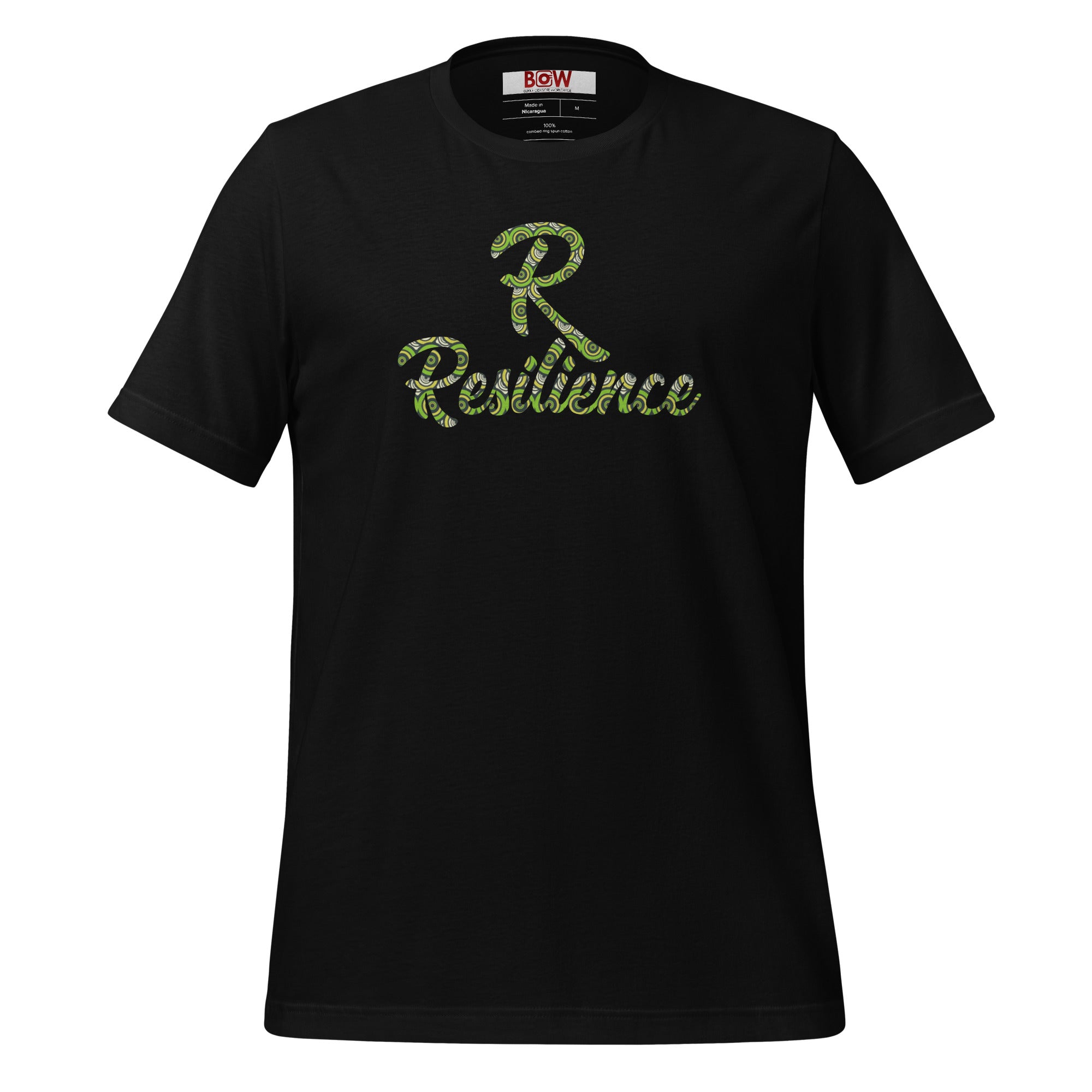 R For Resilience Signature Afri-Fusion Unisex T-shirt