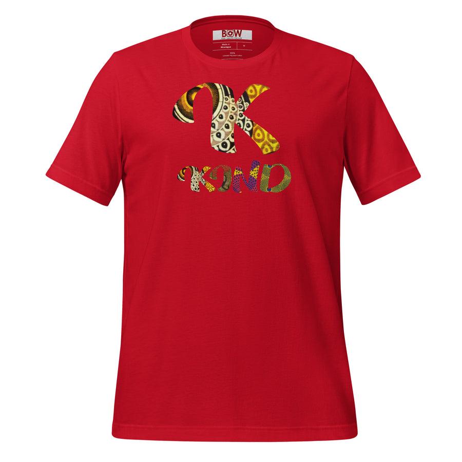 K For Kind Unisex Afri-Fusion T-Shirt