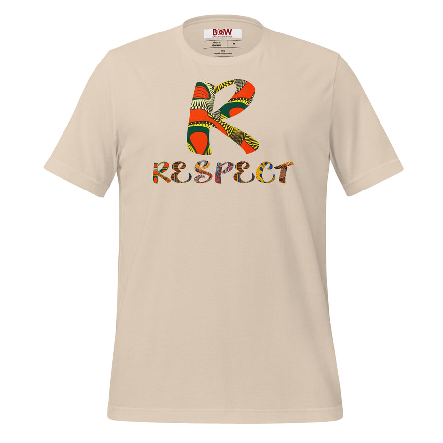 R For Respect Unisex Afri-Fusion T-Shirt