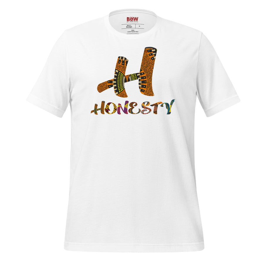 H For Honesty Unisex Afri-Fusion T-Shirt