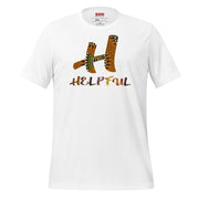 H For Helpful Unisex Afri-Fusion T-Shirt