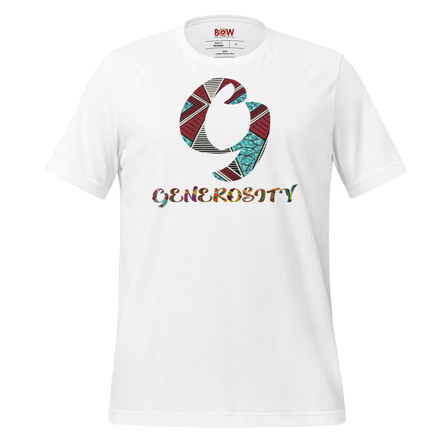 G For Generosity Unisex Afri-Fusion T-Shirt