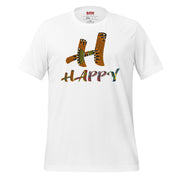 H For Happy Unisex Afri-Fusion T-Shirt