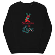 Unisex organic christmas sweatshirt