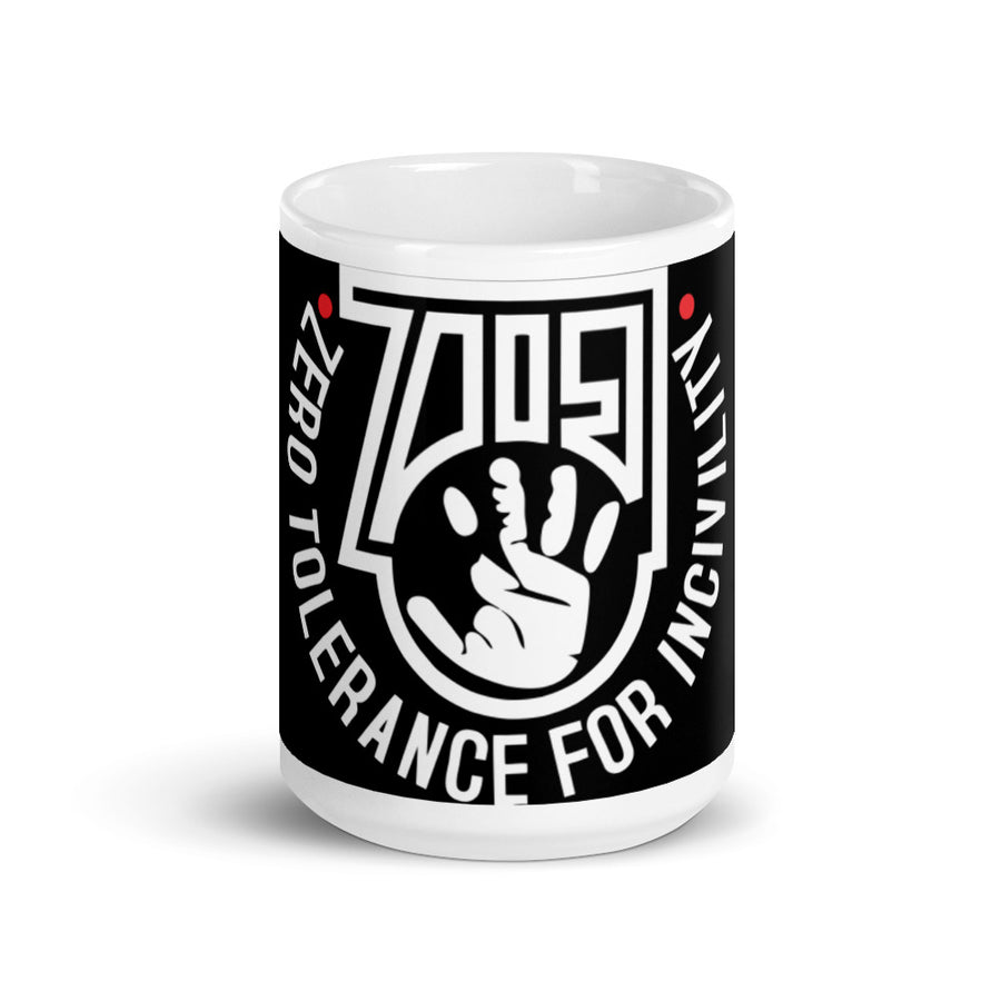 Zero Tolerance Ebony Emblem Mug